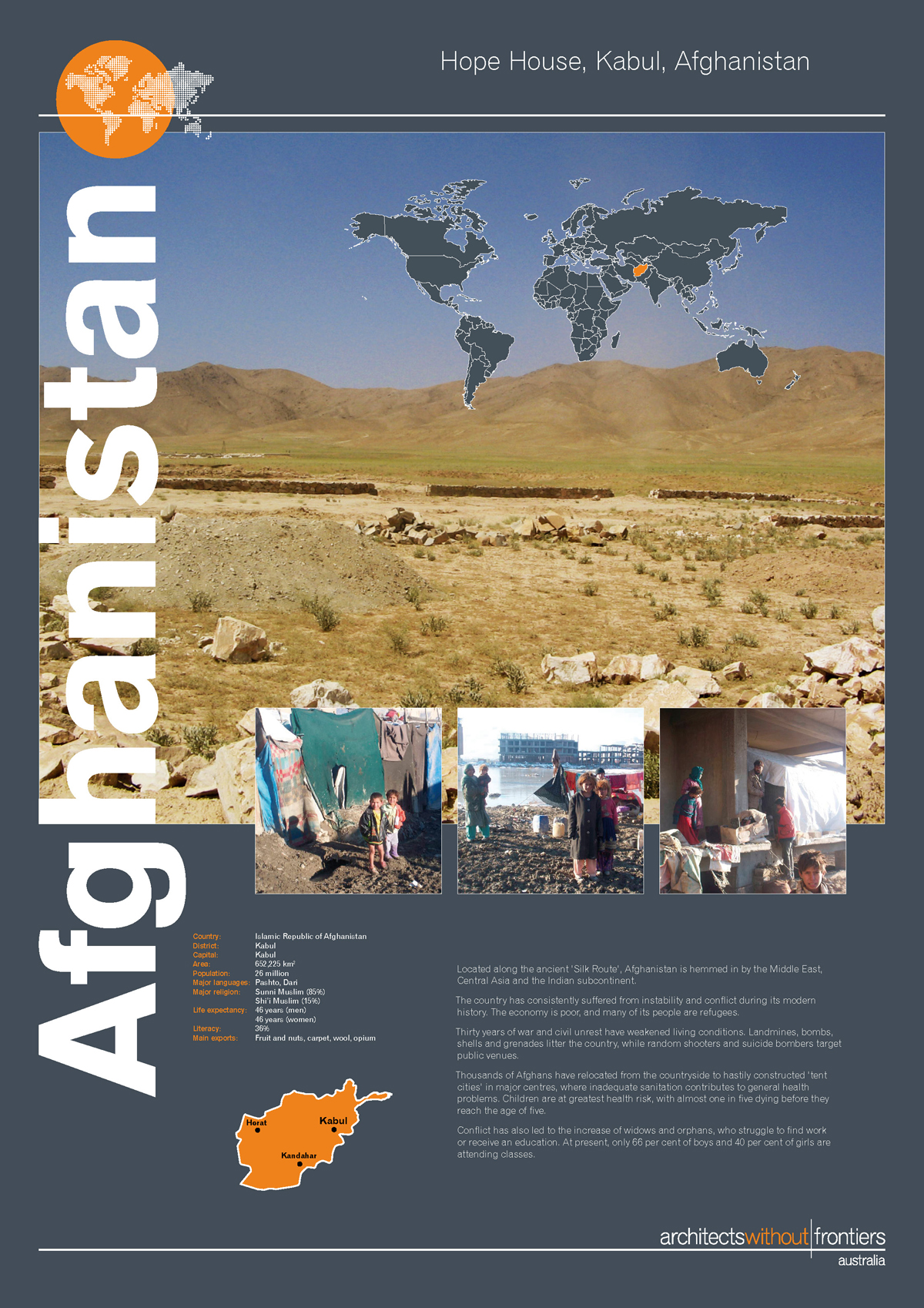 Architects Without Frontiers Exhibition -  Afghanistan_Page_1