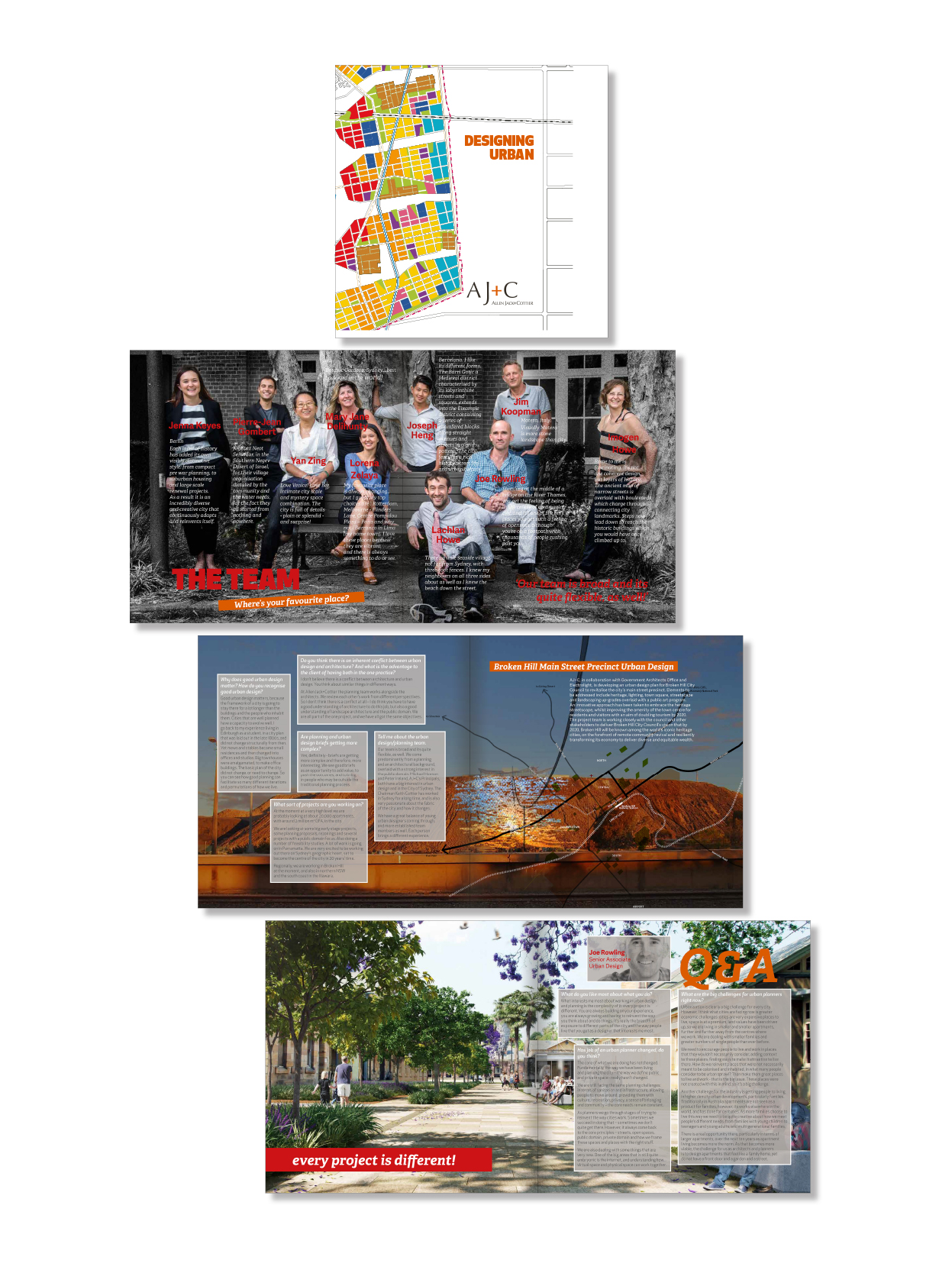 AJ+C Urban Design Brochure